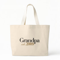 New Grandpa Est 2009 Tote Bags