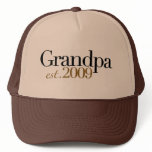 New Grandpa Est 2009 Trucker Hats