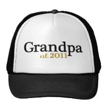 New Grandpa est 2011 Trucker Hat