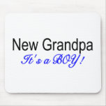 New Grandpa Its A Boy Mouse Pad