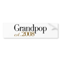 New Grandpop Est 2008