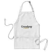 New Grandpop est 2011 Aprons