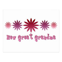 New Great Grandma Postcard