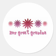 New Great Grandma Stickers