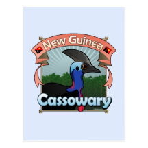 New Guinea Cassowary Postcard