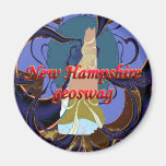 New Hamps State Geocaching Supplies Magnet Geoswag