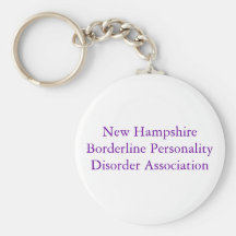 New Hampshire Borderline Personality Disorder A... Key Chains