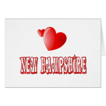 New Hampshire Love Greeting Cards
