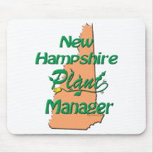 New Hampshire Plant Manager Mouse Pads