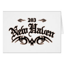 New Haven 203 Greeting Card