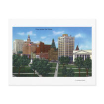 New Haven, CTView from across the Green Post Cards