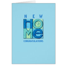 New Home Congratulations Card