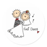 New Husband And Wife's First Dance Sticker