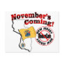 New Jersey Anti ObamaCare – November’s Coming! Post Card