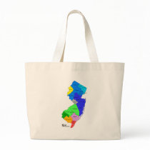 New Jersey Counties in Colour Bags