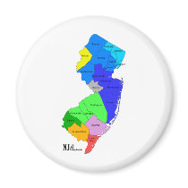 New Jersey Counties in Colour
