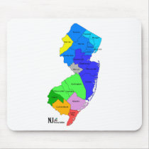 New Jersey Counties in Colour
