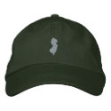 New Jersey embroidered hats