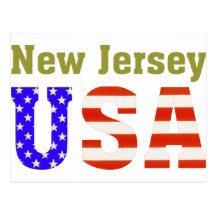 New Jersey Etats-Unis ! Carte Postale