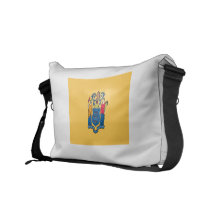 NEW JERSEY FLAG MAP COURIER BAG
