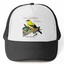 New Jersey Garden State Golden Finch Mesh Hat