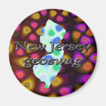 New Jersey Geocaching Supplies Magnet Geoswag