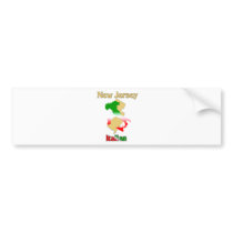 New Jersey Italian Bumper Stickers