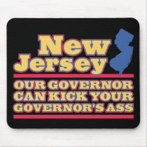New Jersey: Our Governor Can Kick... Mouse Pads