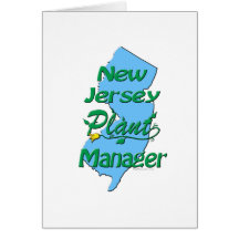 New Jersey Plant Manager Card
