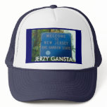 New Jersey Sign, JERZY GANSTA Mesh Hats