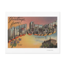 New Jersey (State Capital/Flower) Post Cards