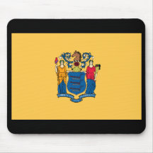 New Jersey State Flag Mousepad