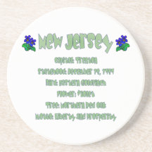 New Jersey State Info Coaster