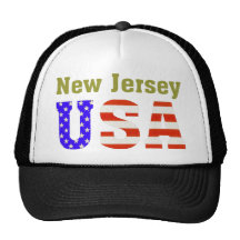 New Jersey USA! Trucker Hat
