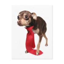 New job, first day postcard