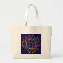 New Linear Multicolors Canvas Bag