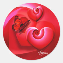 New Love (red) Sticker