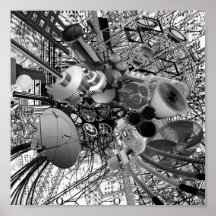 New Mech 11 Negative Print