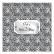 NEW men's Birthday Party  Invitation