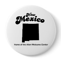 New Mexico - Alien Welcome  Centre Pin