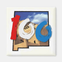 New Mexico Centennial magnet