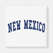 New Mexico College Refrigerator Magnet