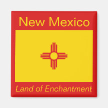New Mexico Flag Magnet