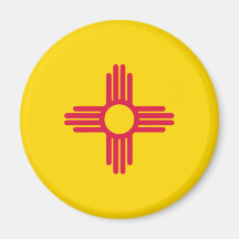 New Mexico Flag Magnets