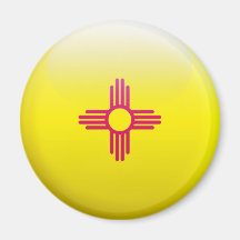New Mexico Flag Magnets