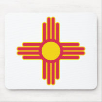 New Mexico Flag Theme 00 Mouse Pads