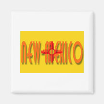 New Mexico Fridge Magnet