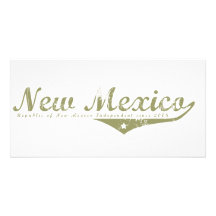 New Mexico Revolution T-shirts Customized Photo Card