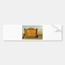 New Mexico Sign Bumper Sticker