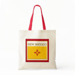 New Mexico State Flag Design Budget Canvas Bag